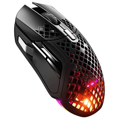 Souris de jeu de 18 000 ppp Aerox 5 de SteelSeries - Noir