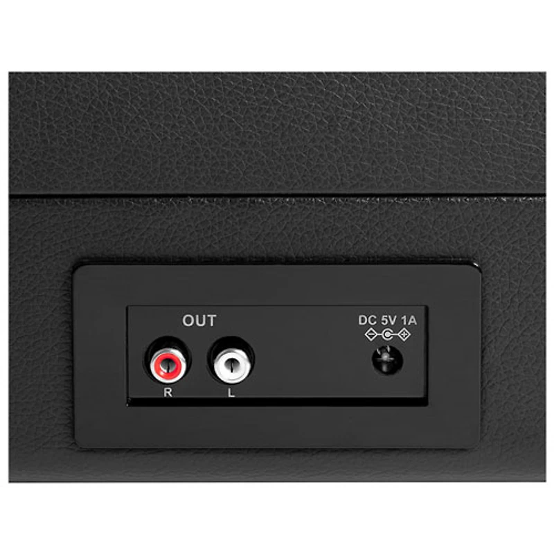 Tourne-disque Bluetooth avec courroie d'entraînement Journey+ de Victrola - Noir