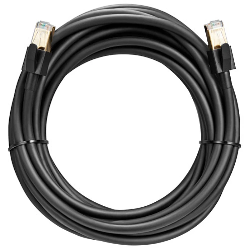 Câble Ethernet Cat7 de 7,6 m (25 pi) d'Insignia - Noir - Exclusivité de Best Buy