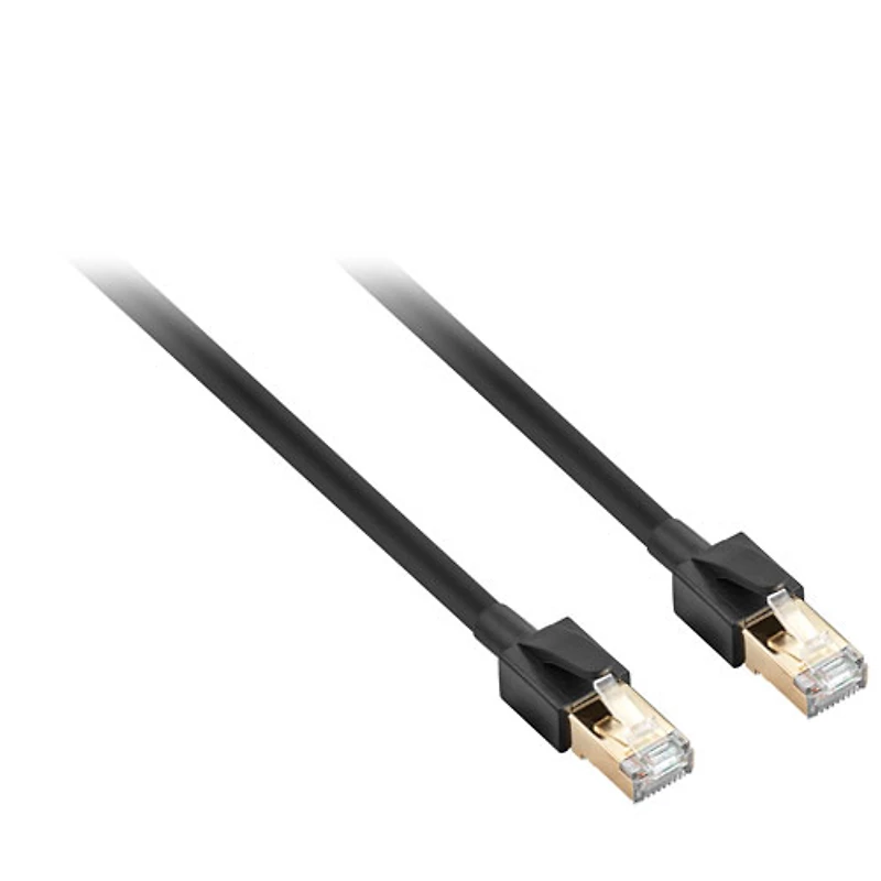 Câble Ethernet Cat7 de 15,24 m (50 pi) d'Insignia - Noir - Exclusivité de Best Buy