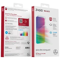 InvisibleShield by Zagg Elite VG Screen Protector for iPhone 14 Pro - Clear
