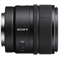 Objectif grand-angle G APS-C 15 mm f/1,4 à monture E de Sony