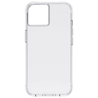 Étui rigide ajusté Tough Clear de Case-Mate pour iPhone 16e/14/13 - Transparent