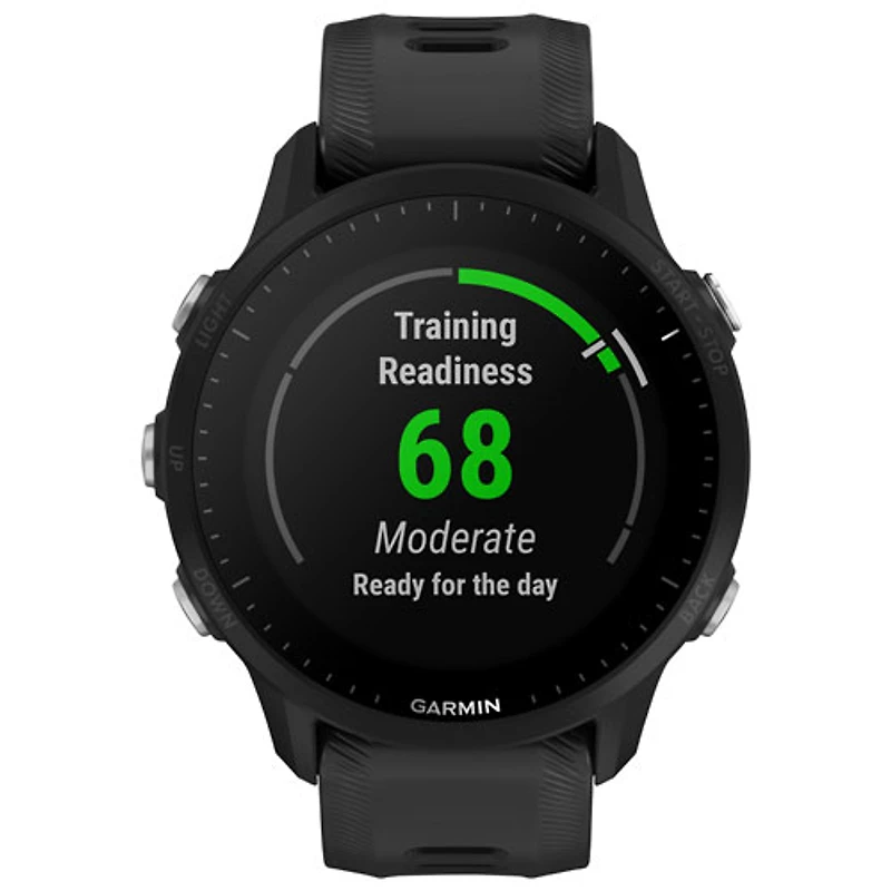 Garmin Forerunner 955 46.5mm Bluetooth Running Smartwatch - Black