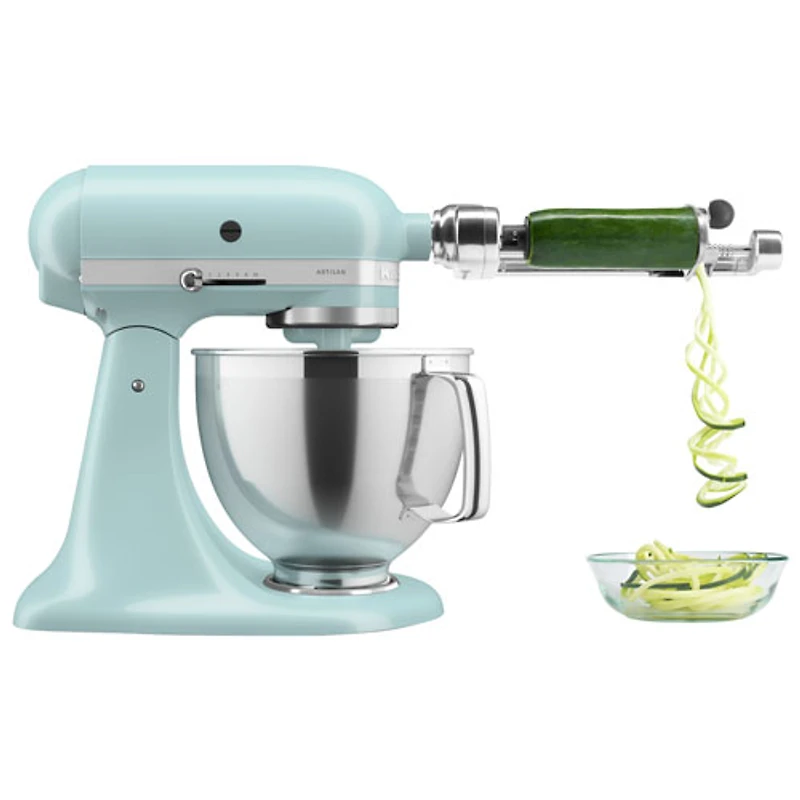 Batteur sur socle à tête inclinable Artisan de KitchenAid avec ensemble d'accessoires de qualité supérieure - 5 pte - 325 W