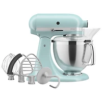 Batteur sur socle à tête inclinable Artisan de KitchenAid avec ensemble d'accessoires de qualité supérieure - 5 pte - 325 W