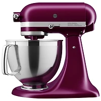 Batteur sur socle à tête inclinable Artisan de KitchenAid avec ensemble d'accessoires de qualité supérieure - 5 pte - 325 W