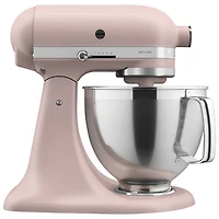 KitchenAid Artisan Tilt-Head Stand Mixer with Premium Accessory Pack - 5Qt - 325-Watt - Feathered Pink