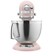 KitchenAid Artisan Tilt-Head Stand Mixer with Premium Accessory Pack - 5Qt - 325-Watt - Feathered Pink