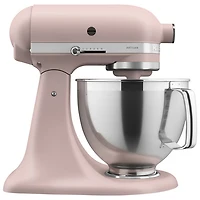 KitchenAid Artisan Tilt-Head Stand Mixer with Premium Accessory Pack - 5Qt - 325-Watt - Feathered Pink