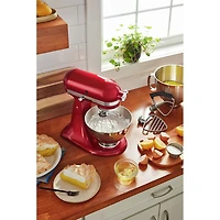 KitchenAid Artisan Tilt-Head Stand Mixer with Premium Accessory Pack - 5Qt - 325-Watt - Candy Apple Red