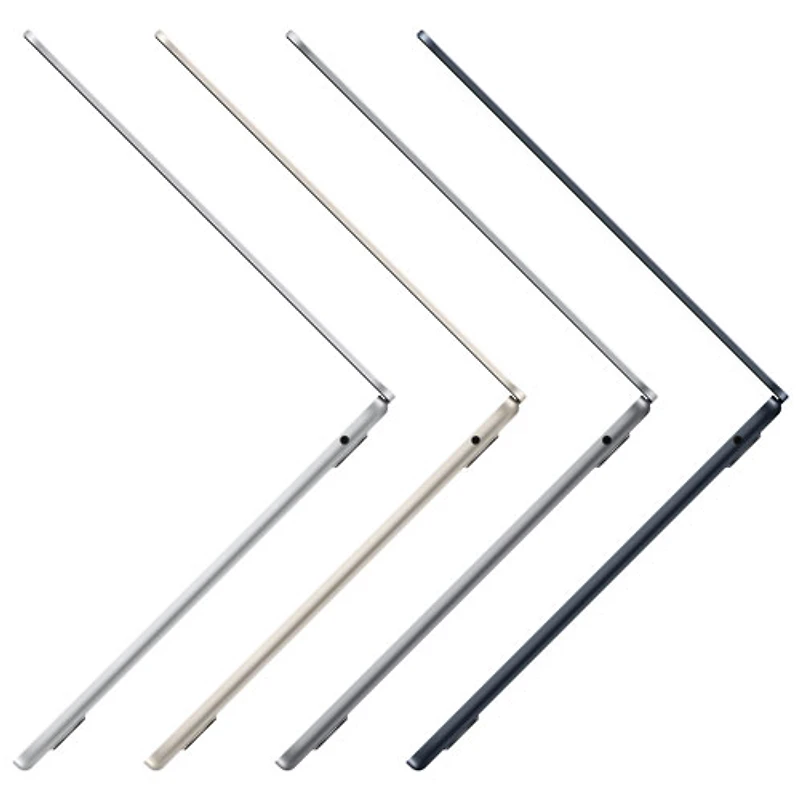 MacBook Air 13,6 po + Touch ID d'Apple (2022) - Comète (puce M2 d'Apple/SSD 256 Go/RAM 8 Go) - Anglais