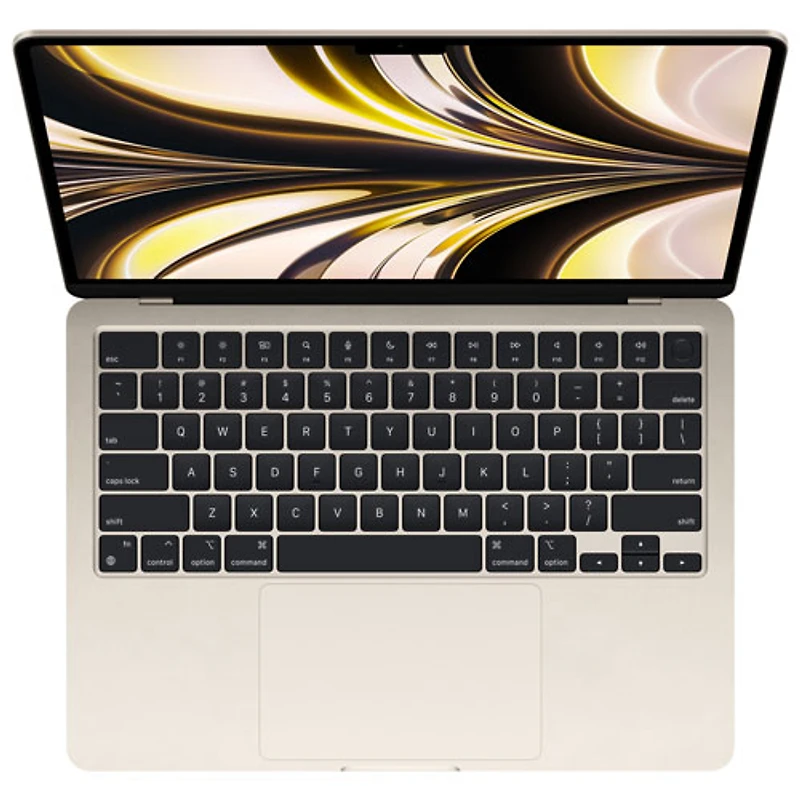 MacBook Air 13,6 po + Touch ID d'Apple (2022) - Comète (puce M2 d'Apple/SSD 256 Go/RAM 8 Go) - Anglais