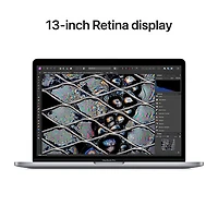 MacBook Pro 13,3 po + Touch Bar Apple (2022) - Gris cosmique (puce M2 d'Apple/SSD 512 Go/RAM 8 Go) - Français
