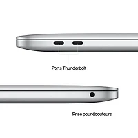MacBook Pro 13,3 po + Touch Bar Apple (2022) - Argenté (puce M2 d'Apple/SSD 512 Go/RAM 8 Go) - Français