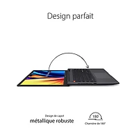 Portable DELO de 15,6 po VivoBook S d'ASUS - Noir (Evo i7-12700H d'Intel/SSD 1 To/RAM 16 Go/Windows 11)
