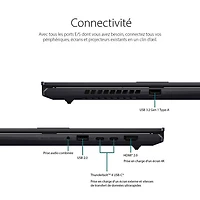 Portable DELO de 15,6 po VivoBook S d'ASUS - Noir (Evo i7-12700H d'Intel/SSD 1 To/RAM 16 Go/Windows 11)