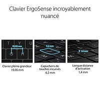 Portable DELO de 15,6 po VivoBook S d'ASUS - Noir (Evo i7-12700H d'Intel/SSD 1 To/RAM 16 Go/Windows 11)