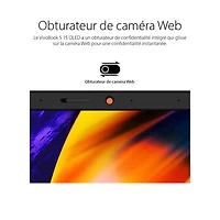 Portable DELO de 15,6 po VivoBook S d'ASUS - Noir (Evo i7-12700H d'Intel/SSD 1 To/RAM 16 Go/Windows 11)