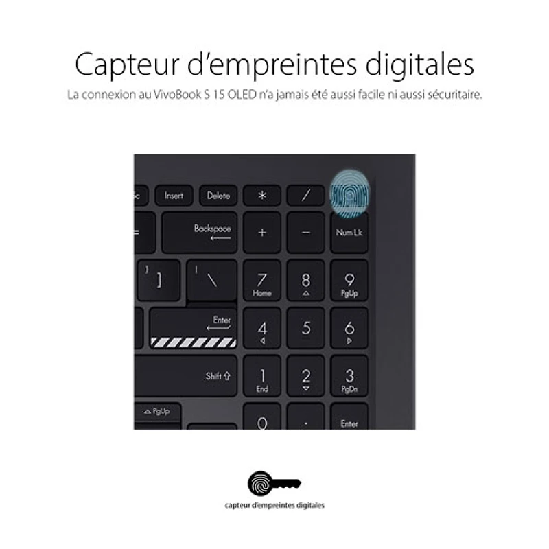 Portable DELO de 15,6 po VivoBook S d'ASUS - Noir (Evo i7-12700H d'Intel/SSD 1 To/RAM 16 Go/Windows 11)