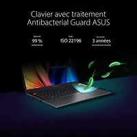 Portable DELO de 15,6 po VivoBook S d'ASUS - Noir (Evo i7-12700H d'Intel/SSD 1 To/RAM 16 Go/Windows 11)