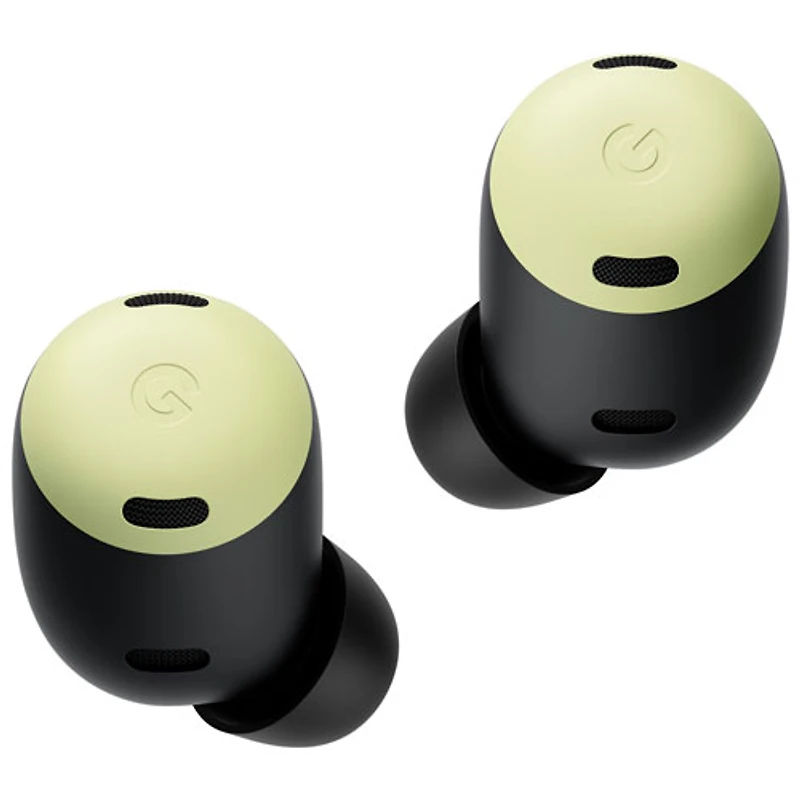 Écouteurs boutons 100 % sans fil à suppression du bruit Pixel Buds Pro de Google - Citronnelle