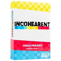 Incohearent Fresh Phrases Expansion Pack #1 Card Game - English