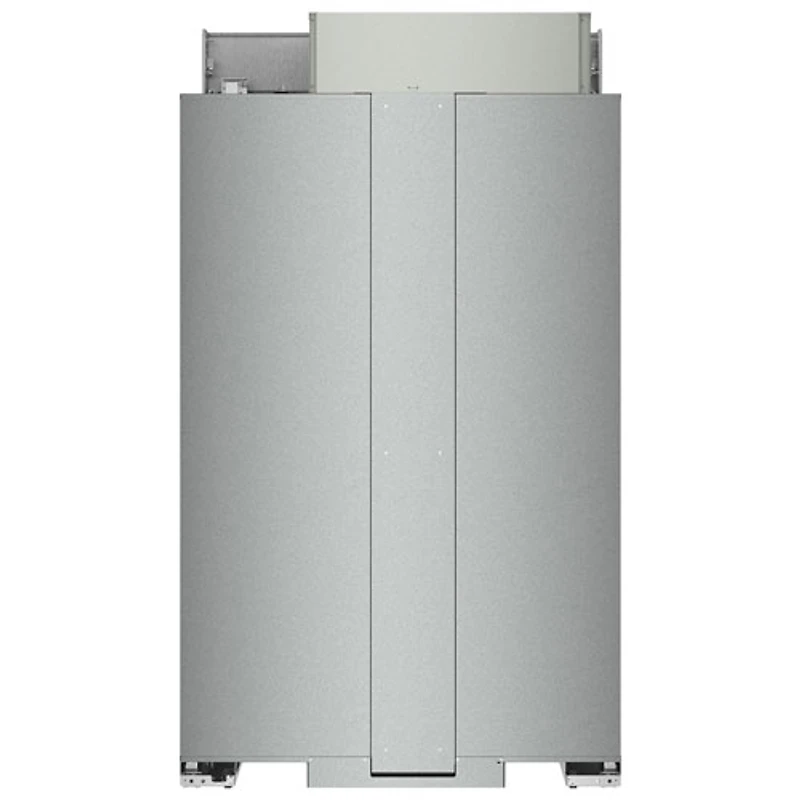 Réfrigérateur à congélateur juxtaposé 30 pi³ 48 po avec distributeur d'eau et de glaçons de KitchenAid (KBSD708MPS) - Inox