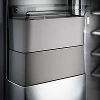 Réfrigérateur à congélateur juxtaposé 30 pi³ 48 po avec distributeur d'eau et de glaçons de KitchenAid (KBSD708MPS) - Inox