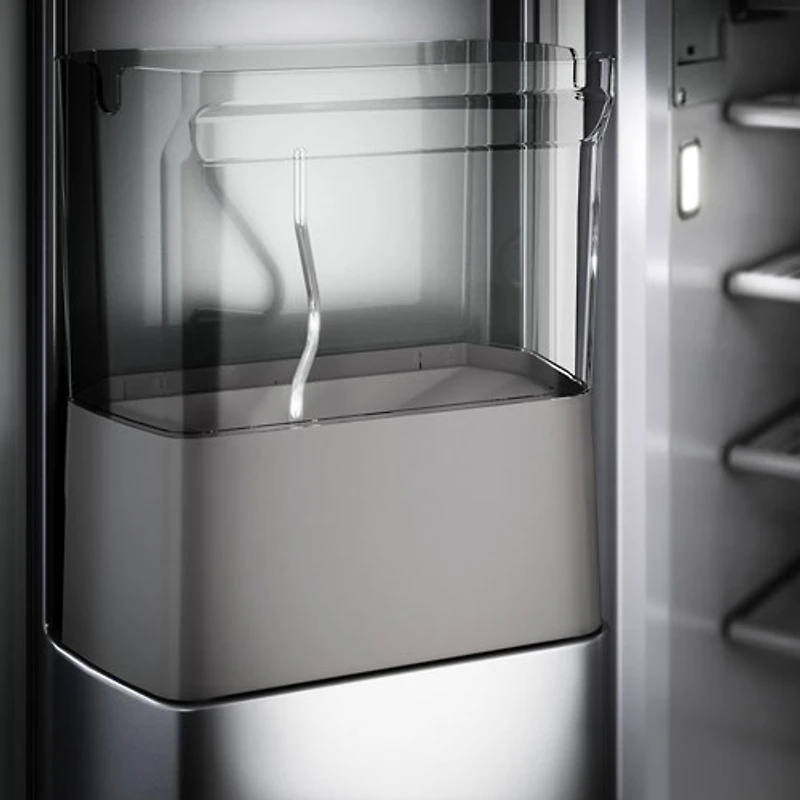 Réfrigérateur à congélateur juxtaposé 25,1 pi³ 42 po avec distributeur d'eau et de glaçons de KitchenAid (KBSD702MPS) - Inox