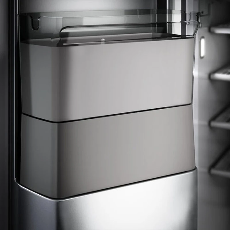 Réfrigérateur à congélateur juxtaposé 30 pi³ 48 po avec distributeur d'eau et de glaçons de KitchenAid (KBSD708MSS) - Inox