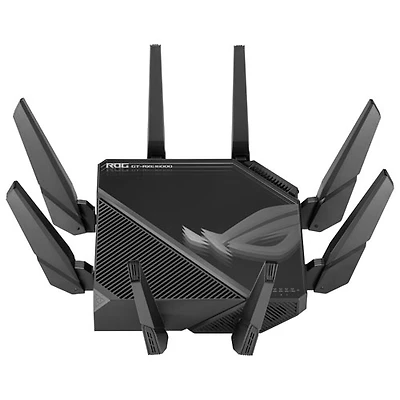 Routeur de jeu sans fil Wi-Fi 6E quadribande ROG Rapture GT-AXE16000 d'ASUS (GT-AXE16000)