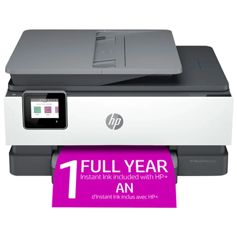 Imprimante à jet d'encre tout-en-un OfficeJet Pro 8034e de HP - Essai de 1 an de Instant Ink de HP inclus* - Exclusivité de Best Buy
