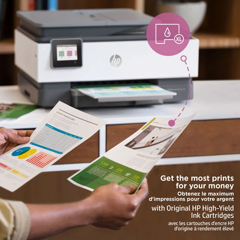 Imprimante à jet d'encre tout-en-un OfficeJet Pro 8034e de HP - Essai de 1 an de Instant Ink de HP inclus* - Exclusivité de Best Buy