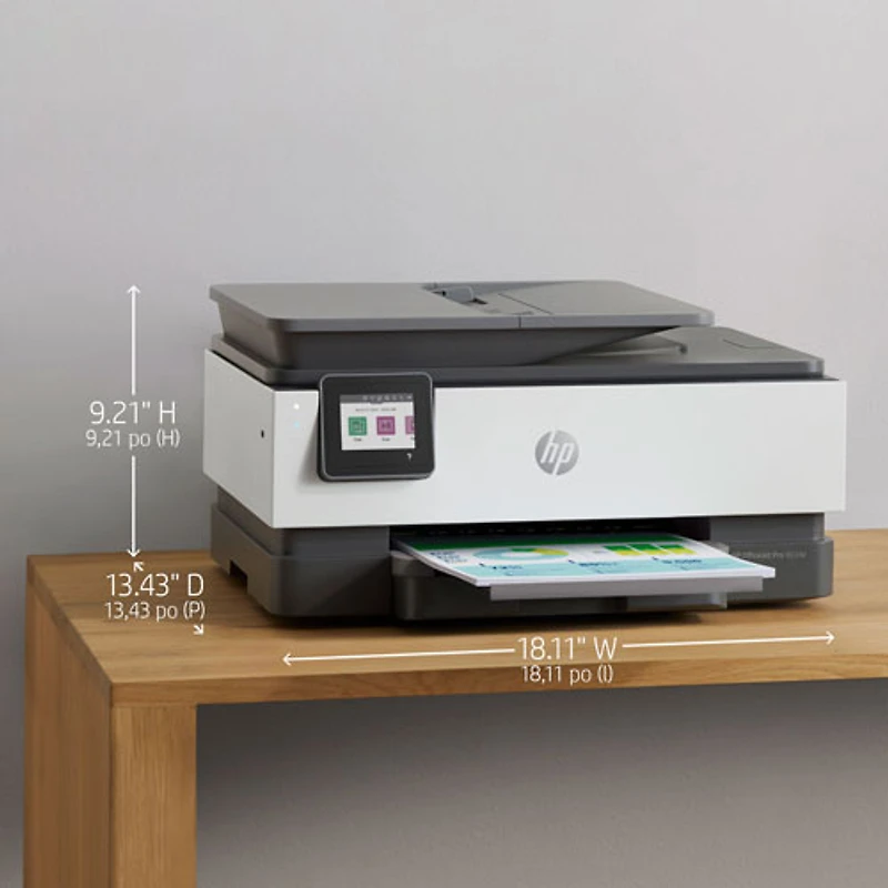 Imprimante à jet d'encre tout-en-un OfficeJet Pro 8034e de HP - Essai de 1 an de Instant Ink de HP inclus* - Exclusivité de Best Buy