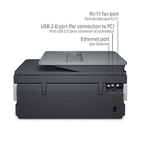 Imprimante à jet d'encre tout-en-un OfficeJet Pro 8034e de HP - Essai de 1 an de Instant Ink de HP inclus* - Exclusivité de Best Buy
