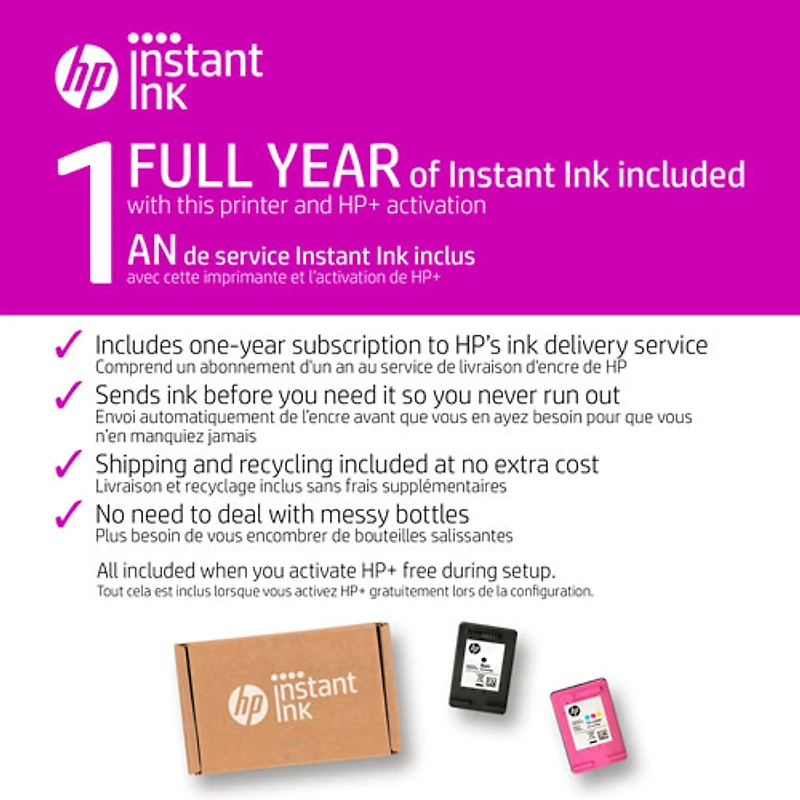 Imprimante à jet d'encre tout-en-un OfficeJet Pro 8034e de HP - Essai de 1 an de Instant Ink de HP inclus* - Exclusivité de Best Buy