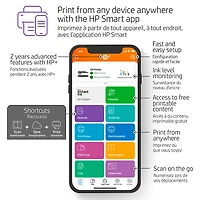 Imprimante à jet d'encre tout-en-un OfficeJet Pro 8034e de HP - Essai de 1 an de Instant Ink de HP inclus* - Exclusivité de Best Buy