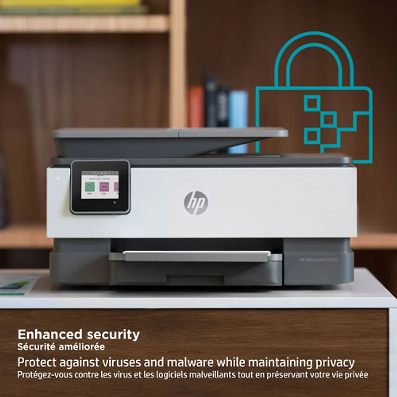 Imprimante à jet d'encre tout-en-un OfficeJet Pro 8034e de HP - Essai de 1 an de Instant Ink de HP inclus* - Exclusivité de Best Buy