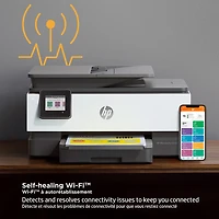 Imprimante à jet d'encre tout-en-un OfficeJet Pro 8034e de HP - Essai de 1 an de Instant Ink de HP inclus* - Exclusivité de Best Buy