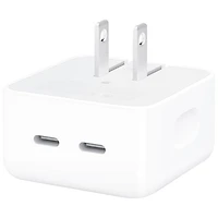 Apple 35W Dual USB-C Compact Power Adapter (MNWM3AM/A)