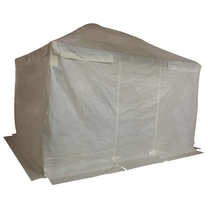 Housse d'hiver pour abri de jardin de 10 x 12 pi de Corriveau - Blanc