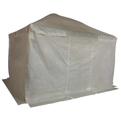 Housse d'hiver pour abri de jardin de 10 x 12 pi de Corriveau - Blanc
