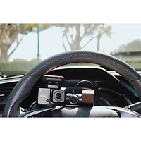 Caméra de tableau de bord HD intégrale 1080p Orbit 951 de GekoGear avec écran à matrice active de 3 po et caméra arrière