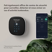 ecobee Wi-Fi Smart Thermostat Enhanced - Black