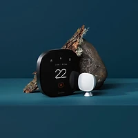 ecobee Wi-Fi Smart Thermostat Premium - Black