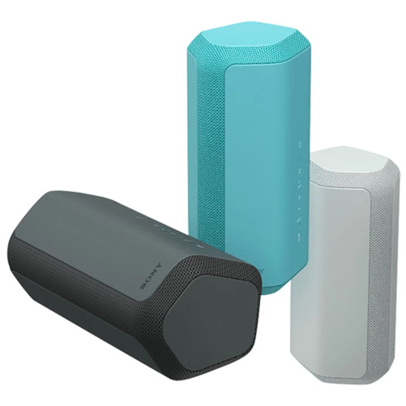Haut-parleur sans fil Bluetooth étanche SRS-XE300 de Sony - Gris pâle