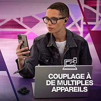 Écouteurs boutons 100 % sans fil à isolation sonore Mod de Skullcandy - Noir profond