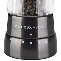 Cole & Mason Derwent Pepper Mill - Acrylic/Gunmetal