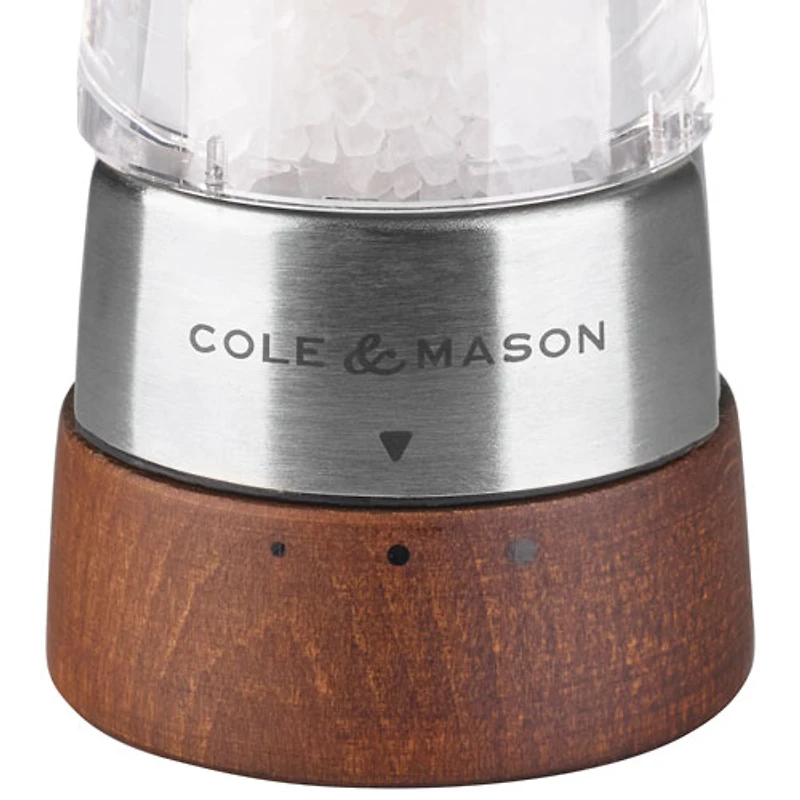Cole & Mason Derwent Forest Salt Mill - Acrylic/Wood